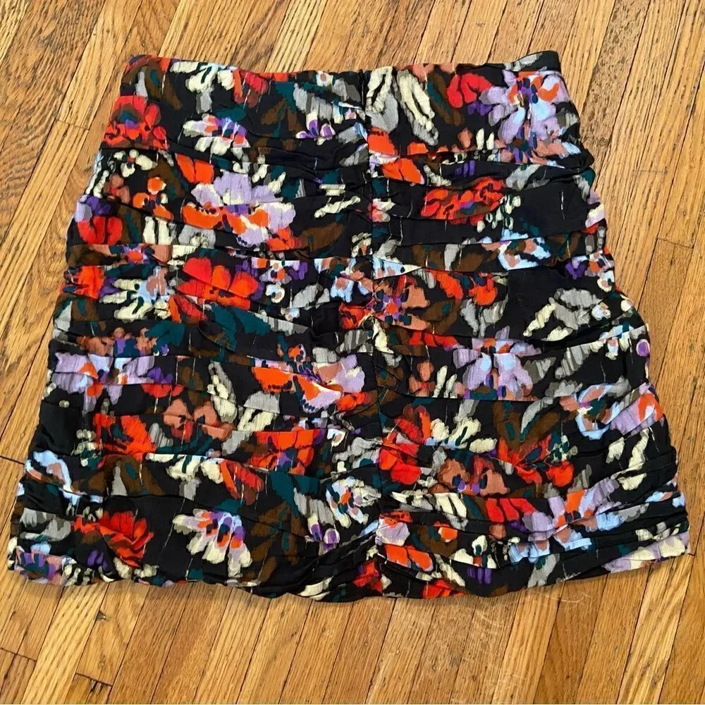 Zara black floral